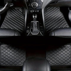 Waterproof Leather Car Mats Set of 4