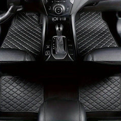Waterproof Leather Car Mats Set of 4
