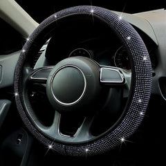 Crystal Artificial Diamond Car Steering Wheel Cover Car Decoration