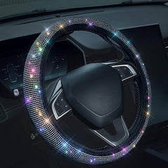 Crystal Artificial Diamond Car Steering Wheel Cover Car Decoration