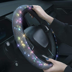 Crystal Artificial Diamond Car Steering Wheel Cover Car Decoration