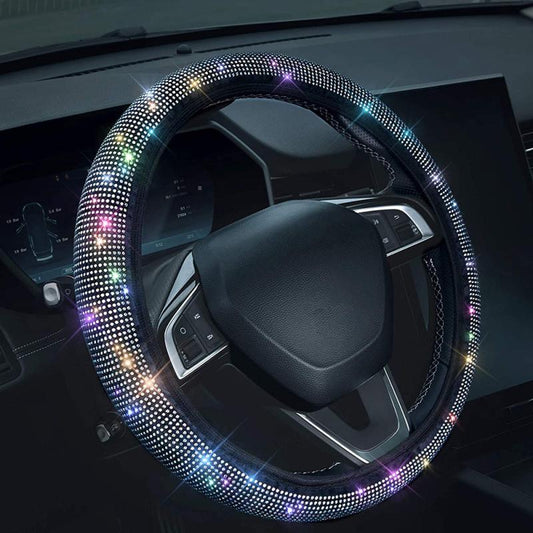 Crystal Artificial Diamond Car Steering Wheel Cover Car Decoration