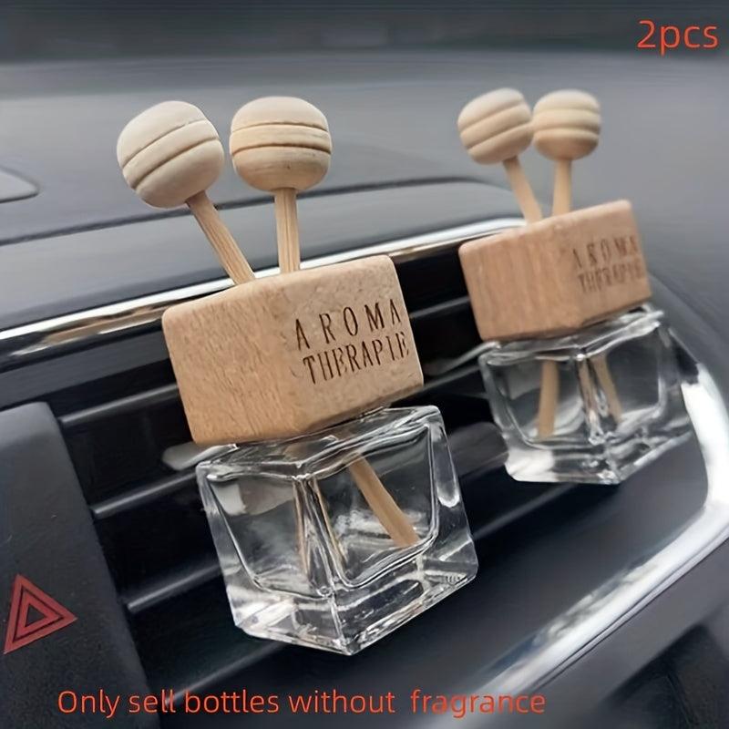 2pcs Car Air Outlet Perfume Bottle Clip for Women