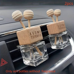 2pcs Car Air Outlet Perfume Bottle Clip for Women
