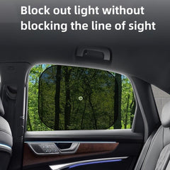 2pcs Car Sunshade Curtain - Protect Your Interior from the Sun