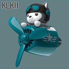 Bear Pilot Car Air Freshener Airplane Vent Perfume Diffuser