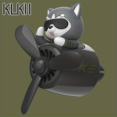 Bear Pilot Car Air Freshener Airplane Vent Perfume Diffuser