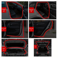 Upgrade Car Weather Protection: Double Layer Rubber Seal Strip