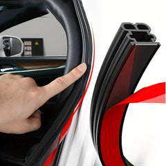 Upgrade Car Weather Protection: Double Layer Rubber Seal Strip