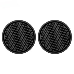 2pcs Car Water Cup Base Non-slip Mat Interior Decoration