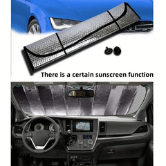 Aluminum Foil Sunscreens for Car Front Bumper