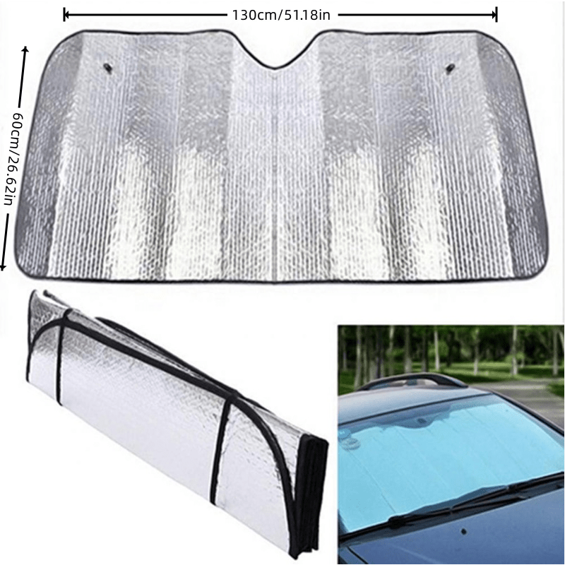 Aluminum Foil Sunscreens for Car Front Bumper