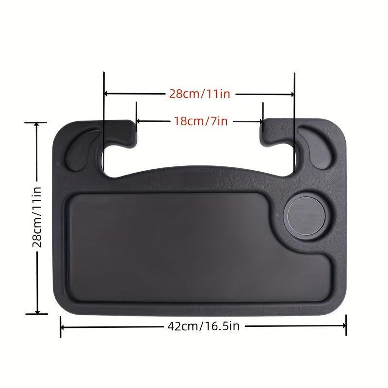 Portable Car Steering Wheel Dining Table Holder Laptop Desk Mount Stand