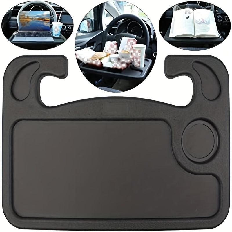 Portable Car Steering Wheel Dining Table Holder Laptop Desk Mount Stand