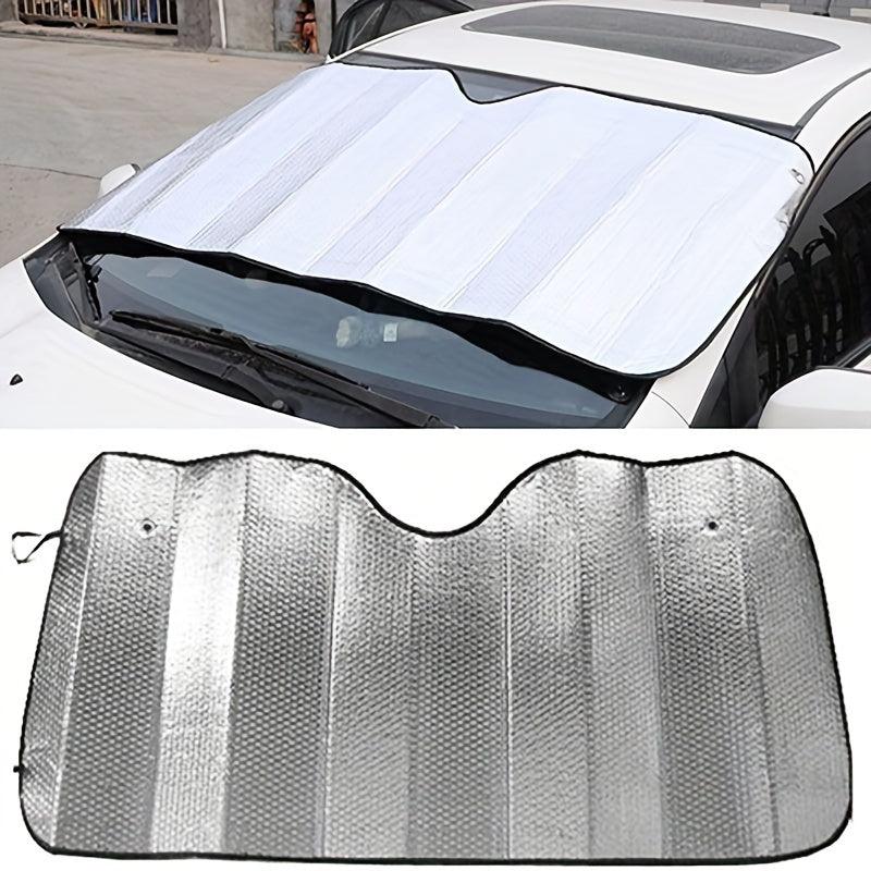 Car Sunshade Sunscreen Heat Insulation Front Windshield Shade Cloth