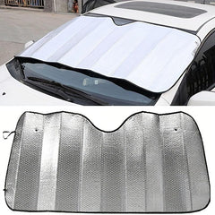 Car Sunshade Sunscreen Heat Insulation Front Windshield Shade Cloth