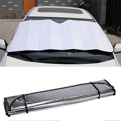 Car Sunshade Sunscreen Heat Insulation Front Windshield Shade Cloth