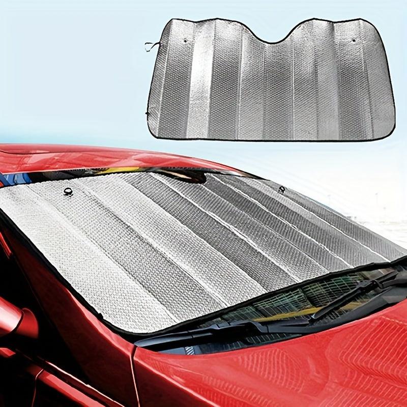 Car Sunshade Sunscreen Heat Insulation Front Windshield Shade Cloth