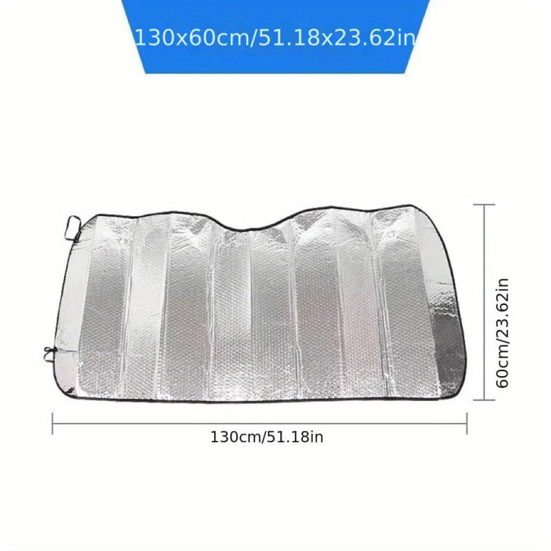 Car Sunshade Sunscreen Heat Insulation Front Windshield Shade Cloth