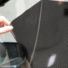 2pcs Car Window Mesh Film, UV Protection, Reusable