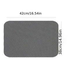 2pcs Car Window Mesh Film, UV Protection, Reusable