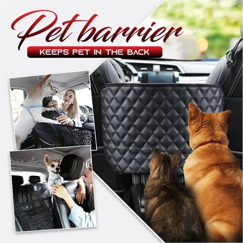 PU Leather Car Net Pocket Tote Bag Holder for Organization