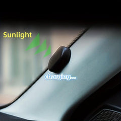 Car Anti Theft Alarm with Solar &USB Charging Red Light Flicker