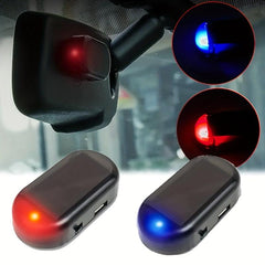 Car Anti Theft Alarm with Solar &USB Charging Red Light Flicker
