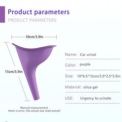 Portable Car Urinal for Travel and Emergencies