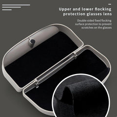 Car Glasses Holder Eyeglasses Clip Case Universal Sun Visor Auto ABS Sunglasses