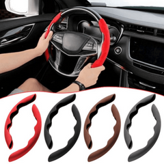 Car Wheel Cover Suede Anti Skid Steering Wheel Cover Universal Decorative