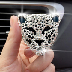 Leopard Head Car Air Outlet Perfume Clip