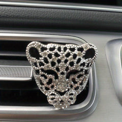 Leopard Head Car Air Outlet Perfume Clip