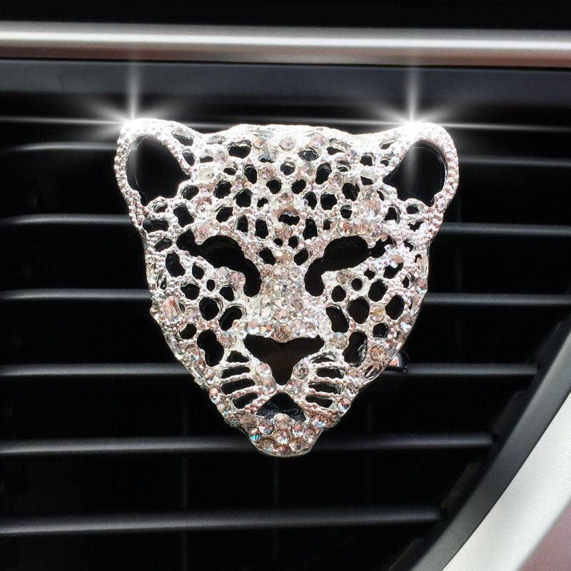 Leopard Head Car Air Outlet Perfume Clip