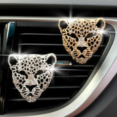 Leopard Head Car Air Outlet Perfume Clip