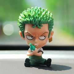 Anime Cartoon Movable Dolls Fun Toys for Car Dashboard Decorations