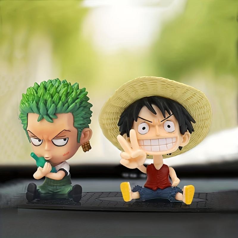 Anime Cartoon Movable Dolls Fun Toys for Car Dashboard Decorations