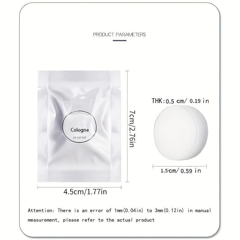 5 Pack Car Aroma Diffuser Refills - Cotton Pads for Enhanced Fragrance
