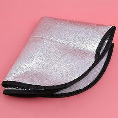Car & Steering Wheel Sun Shade Cover - Fits All SUVs Trucks & Cars