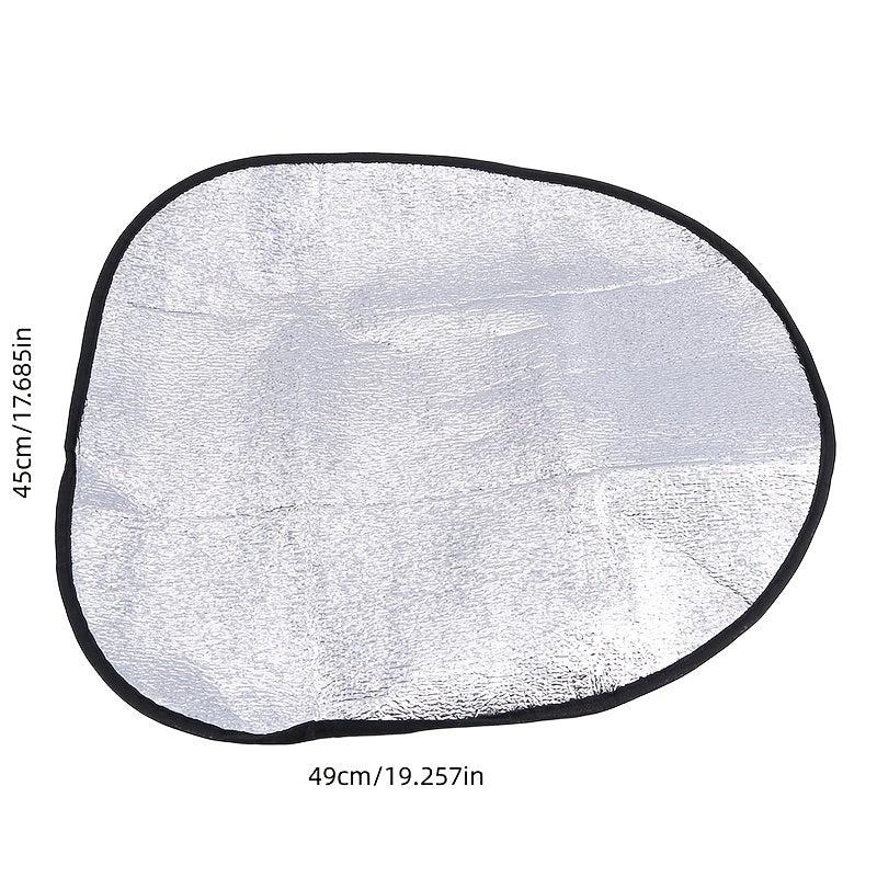Car & Steering Wheel Sun Shade Cover - Fits All SUVs Trucks & Cars