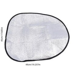 Car & Steering Wheel Sun Shade Cover - Fits All SUVs Trucks & Cars