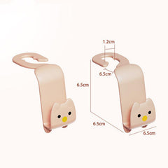 2pcs Car Seat Hooks Hang Purses Bags Coats & More