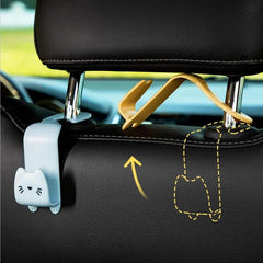 2pcs Car Seat Hooks Hang Purses Bags Coats & More