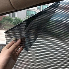 2pcs Car Side Window Sunshades Static Cling Films Stickers Sun Shade
