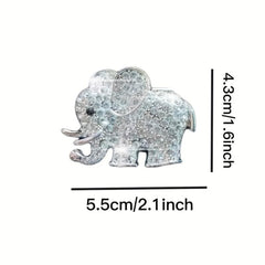Elephant Car Air Vent Perfume Clip Cartoon Fragrance Car Accessories