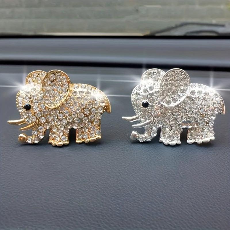 Elephant Car Air Vent Perfume Clip Cartoon Fragrance Car Accessories