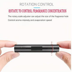 Aluminum Alloy Car Perfume Aromatherapy Stick Air Conditioning Outlet Clip