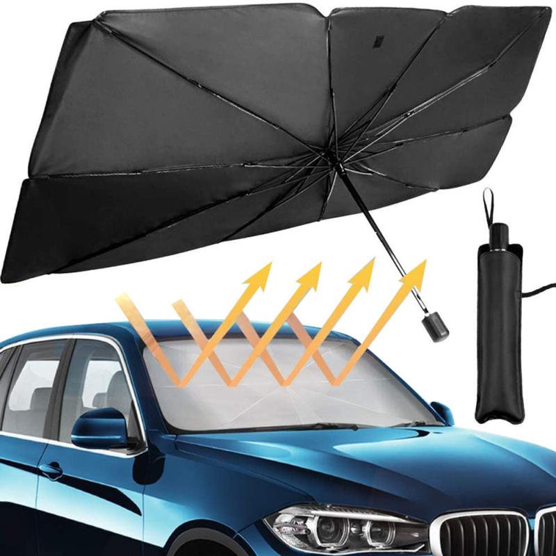 Portable Foldable Car Windshield Sunshade for UV Protection