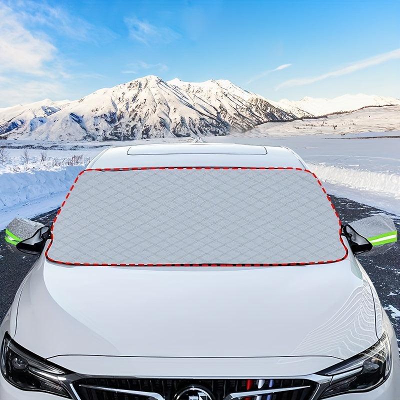 Car Windshield Cover Antifreeze Sunshade UV Block Snow Protection All Seasons