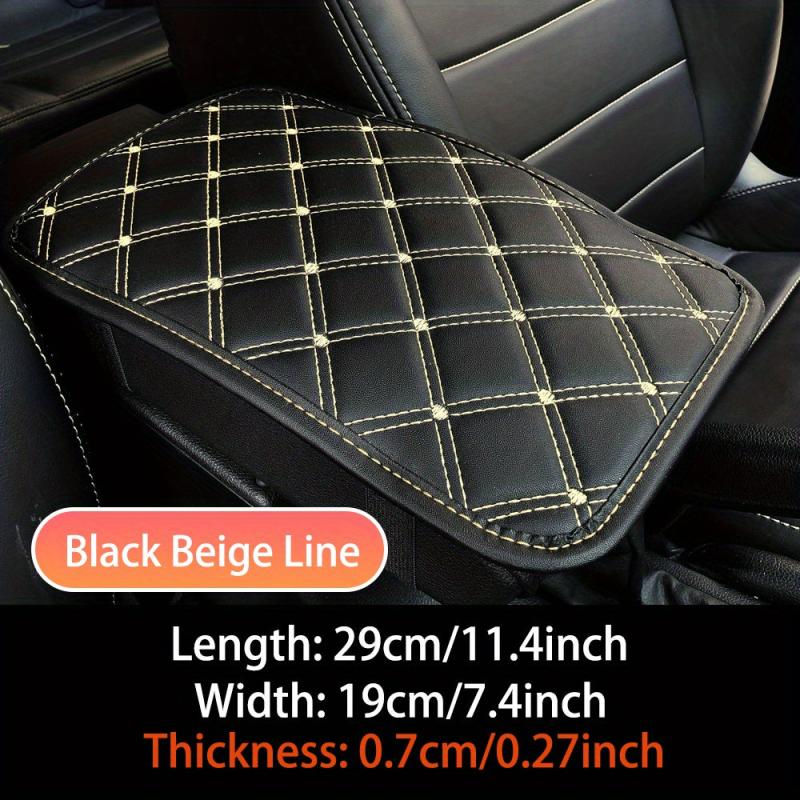 Car Armrest Mat Universal Interior Auto Armrests Storage Box Mats